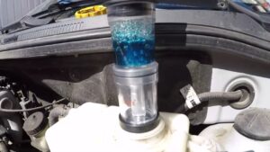 Діагностика двигуна на наявність картерних газів (СО2) 